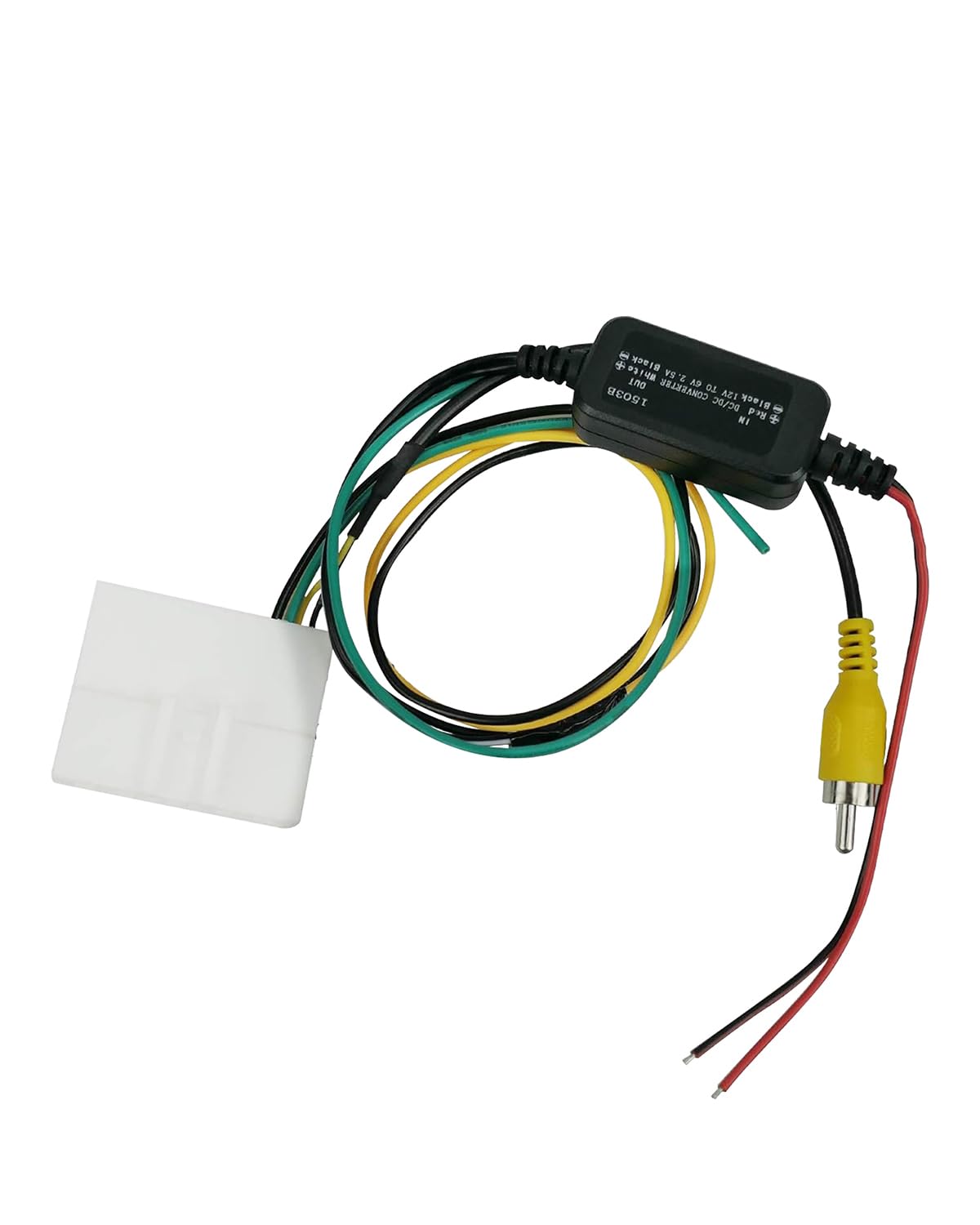 JUNMUL UX-NI006 12v 6v Backup Camera Retention Wire Harness Compatible with Nissan Frontier Altima Murano Rogue Titan