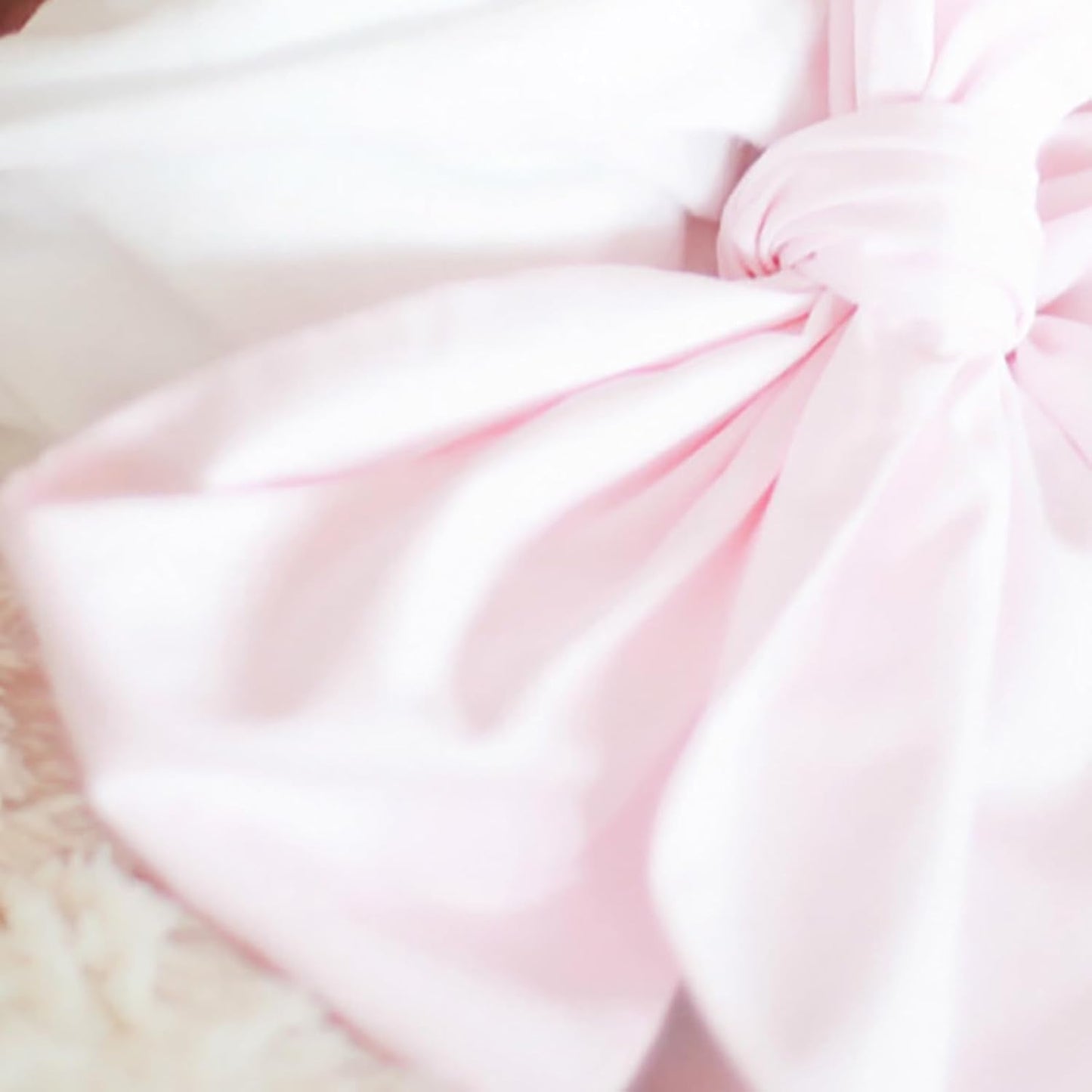 ZROSIN Newborn Baby Cloth wrap, Maternity Pink Bow Waistband, Baby wrap Cloth