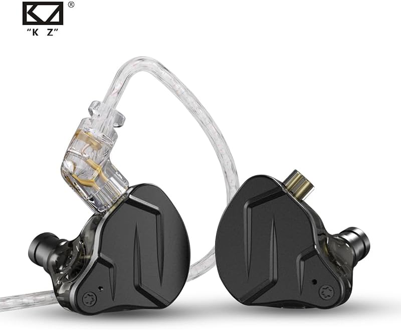 1BA 1DD KZ ZSN PRO X Gaming Earbuds in Ear Monitor Headphones, High Fidelity IEMS Earphones, Hybrid Dual Driver Wired