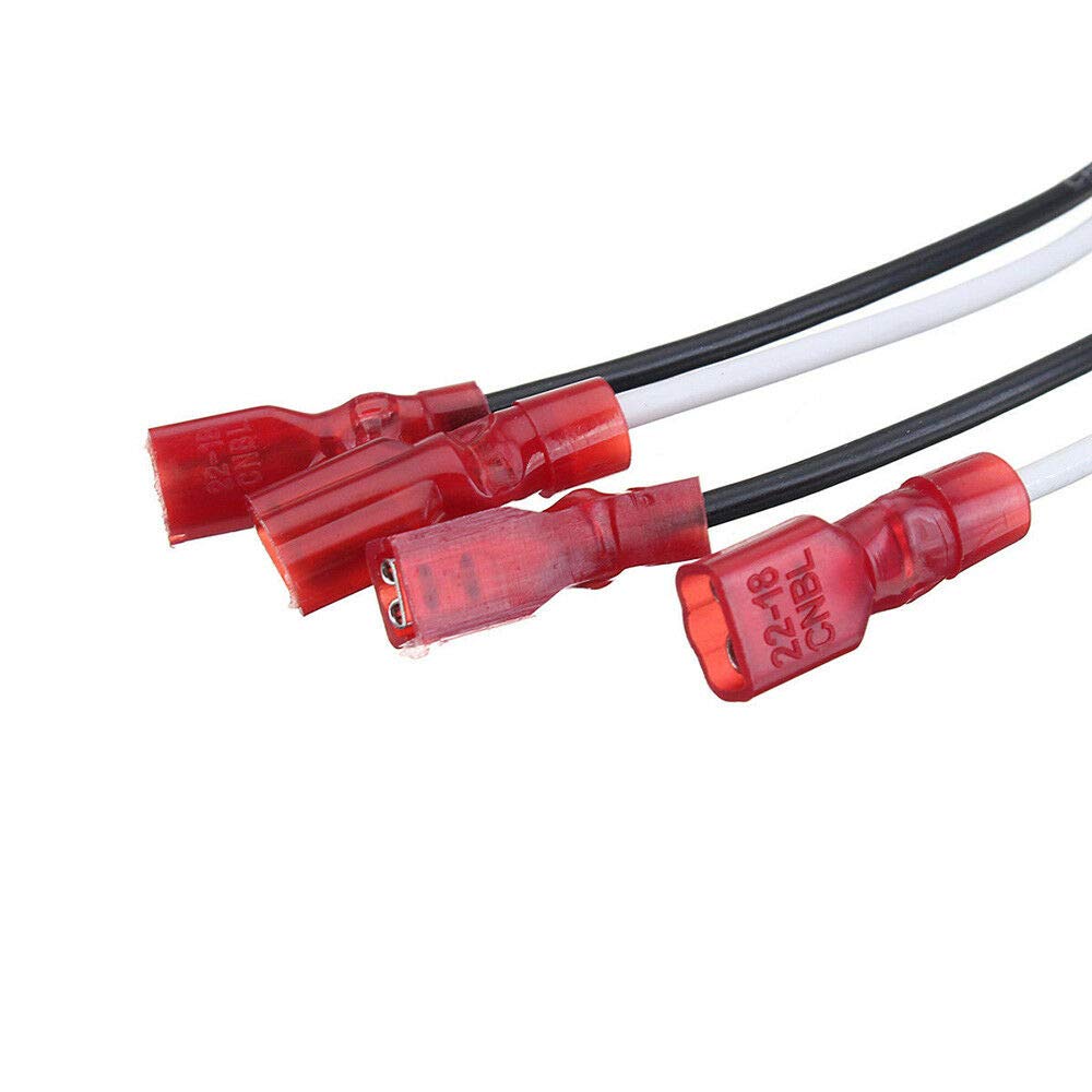 MUEYTE 2 Pack 72-4568 Car Speaker Wire Adapter Wiring Harness for General Motors GMC Buick Chevy Cadillac Silverado