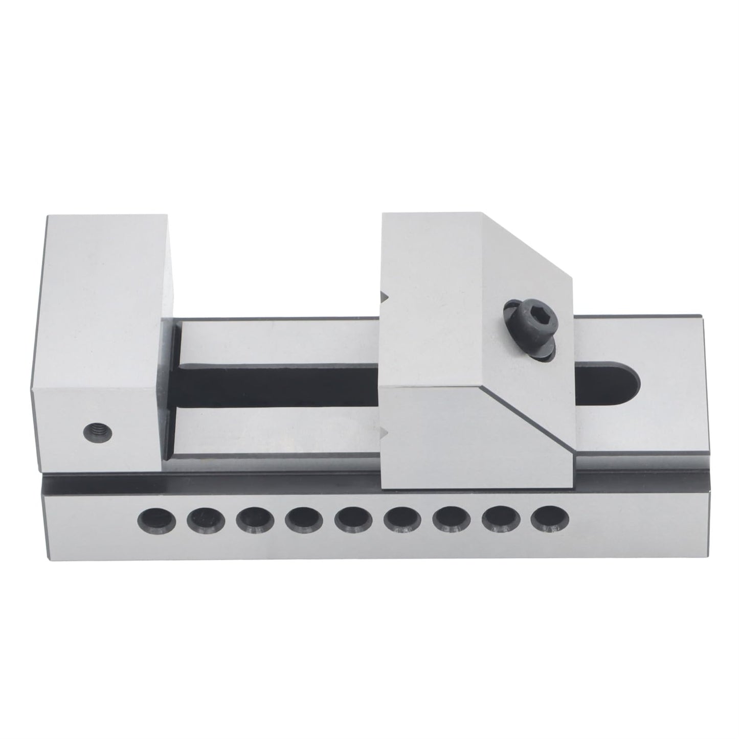 findmall 3 X 7 Inch Tool Makers Accuracy Screwless Vise Accuracy Grinding Screwless Mini Insert Vise Toolmaker Steel for Surface Grinding and Milling
