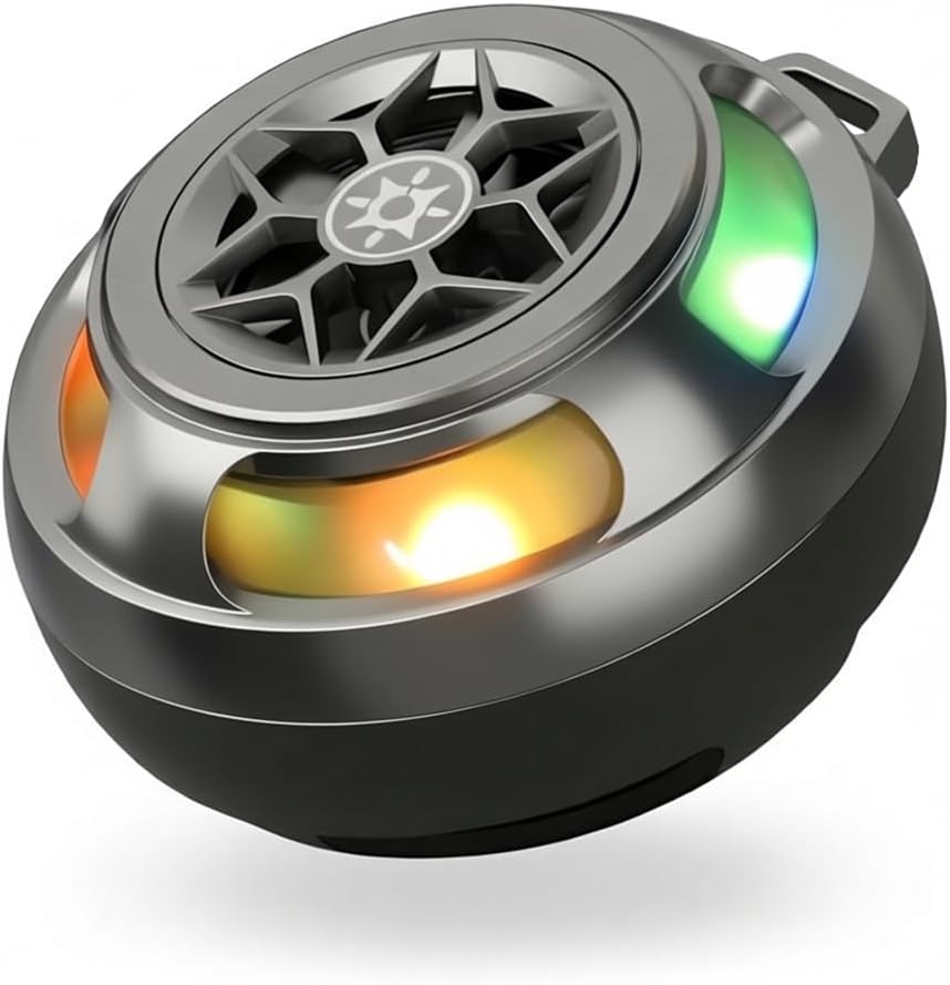 Starphen 2026 6.0 Speaker with Fidget Spinner , New Bluetooth Fidget Toys for Adults Men, Metal Spinning Speaker