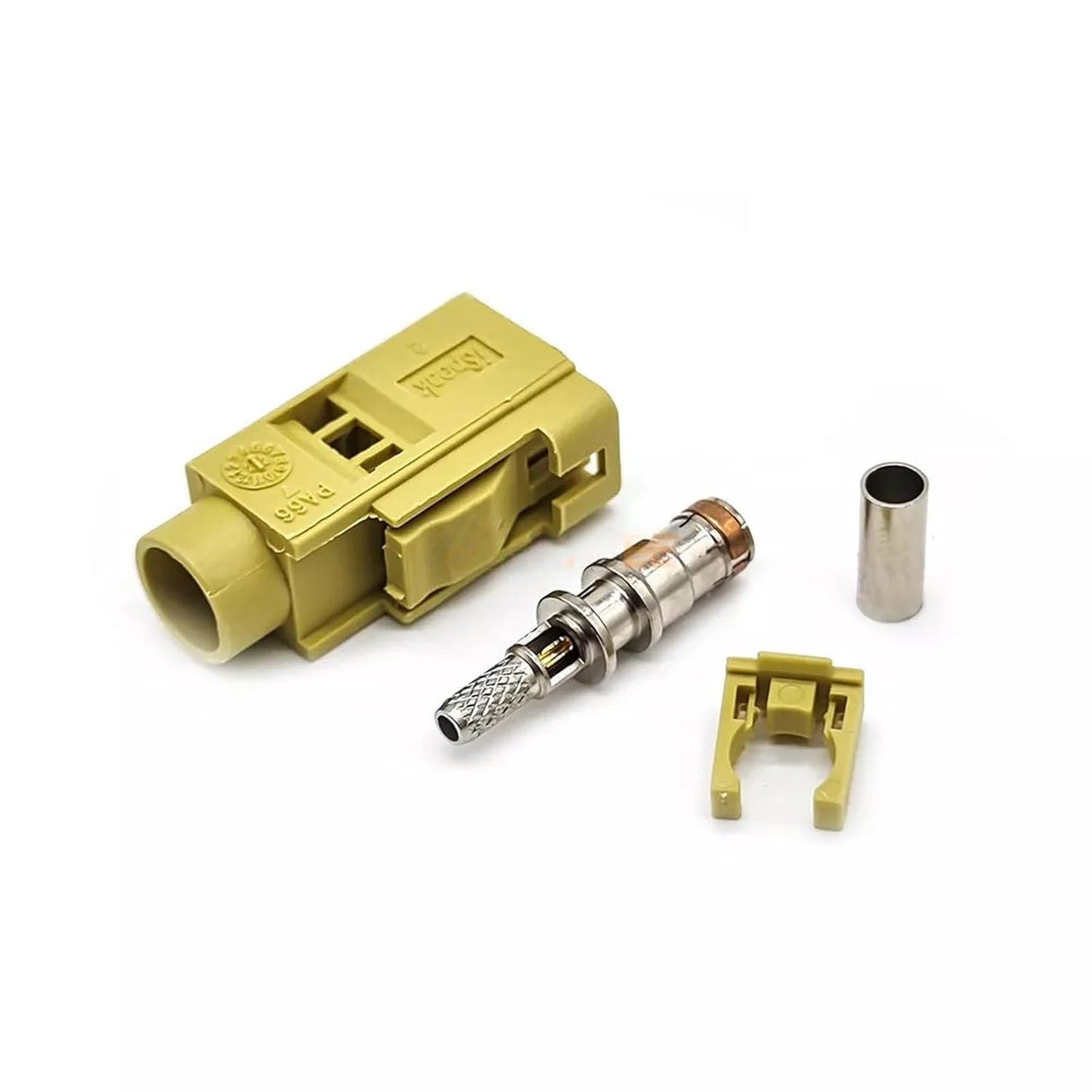 3Pcs RG316 RG174 RF Coaxial Cable Connector, Fakra Video Connector K Female Cable Connector for Navigation Ships or Car