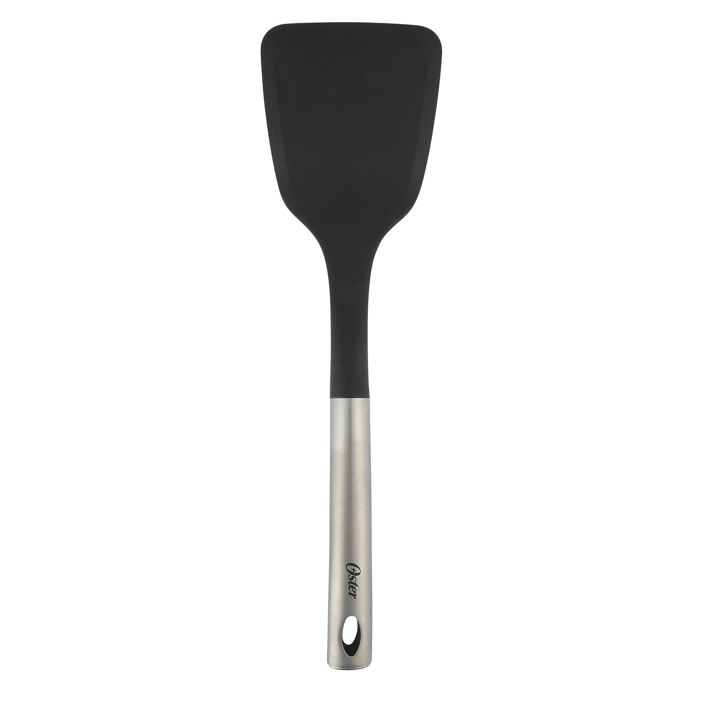 Oster Baldwyn 13" Nylon Turner Spatula - Black w/Stainless Steel Handle