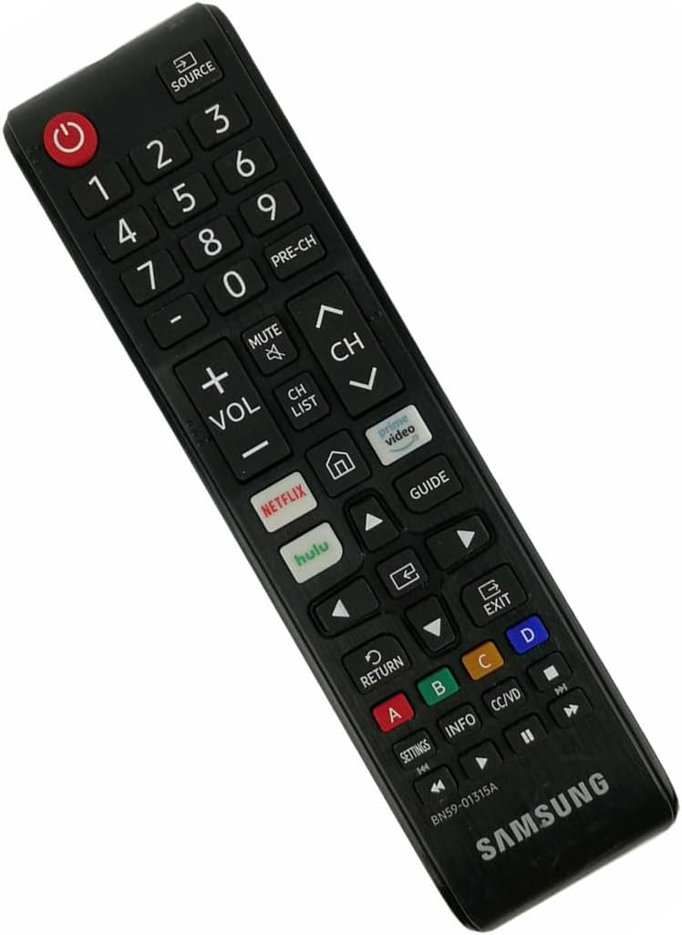 Samsung (BN59-01315A) Remote Control for Select TVs - Black