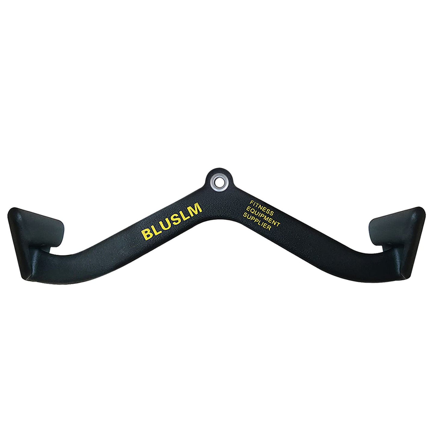 BLUSLM LAT Pull Down Bar for Cable Machine, LAT Pulldown Attachments T-bar V-bar Cable Attachment for Gym, Back Tricep Strength Training Handle