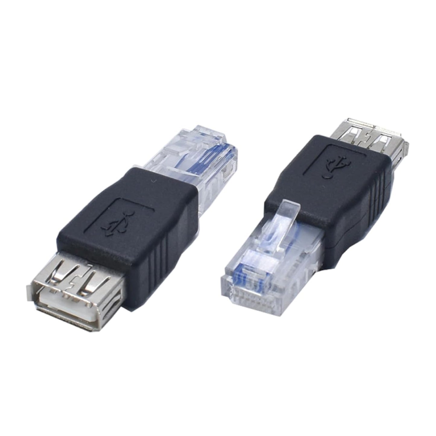 Rooyar 2.0 RJ45 USB to Ethernet Networking Adapter USB Transfer Networking Plug Adapter for Connecting ADSL Modems