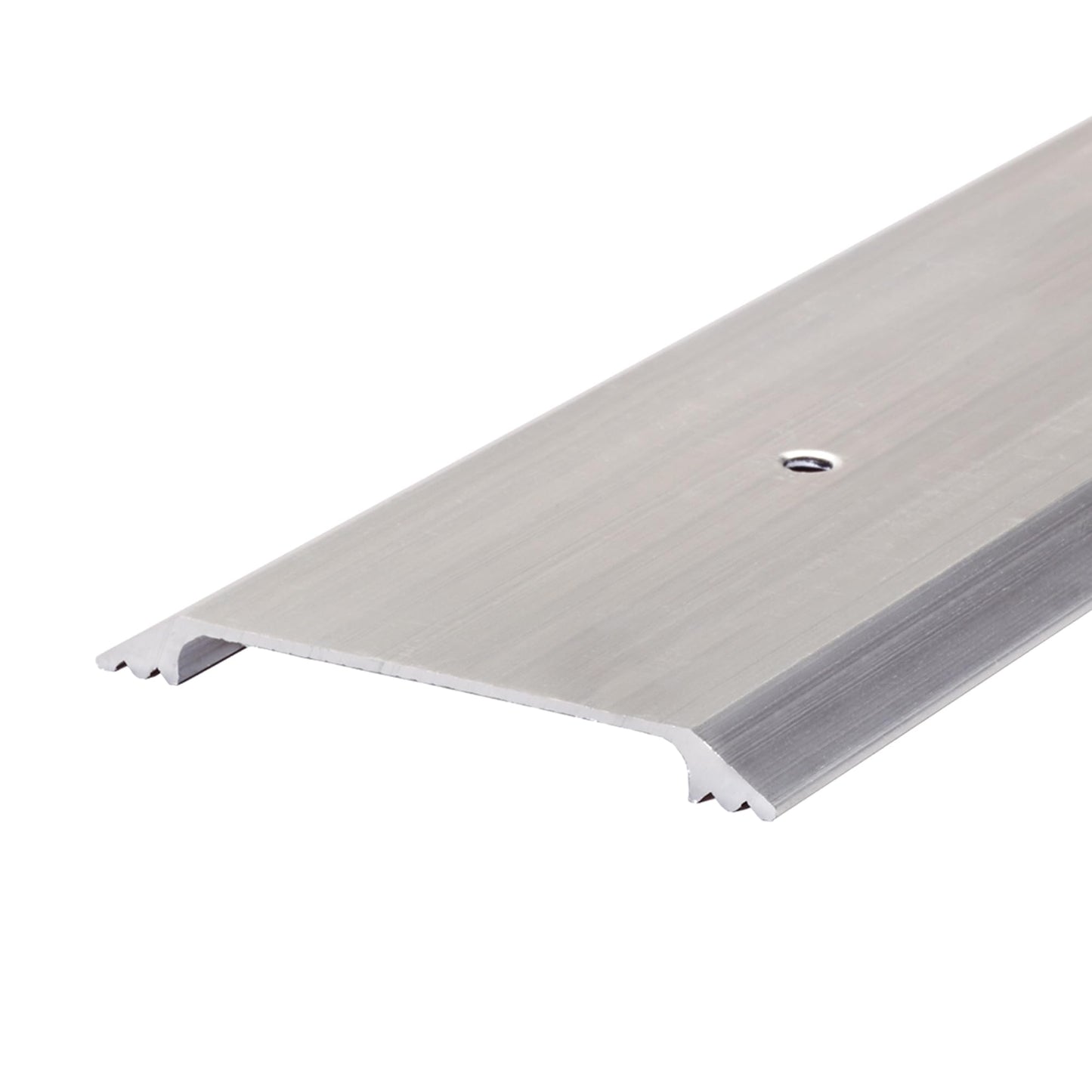 M-D Building Products 11072 2-1/2 in. x 1/4 in. x 36 in. Silver Aluminum Flat Profile Threshold for Interior Doorways