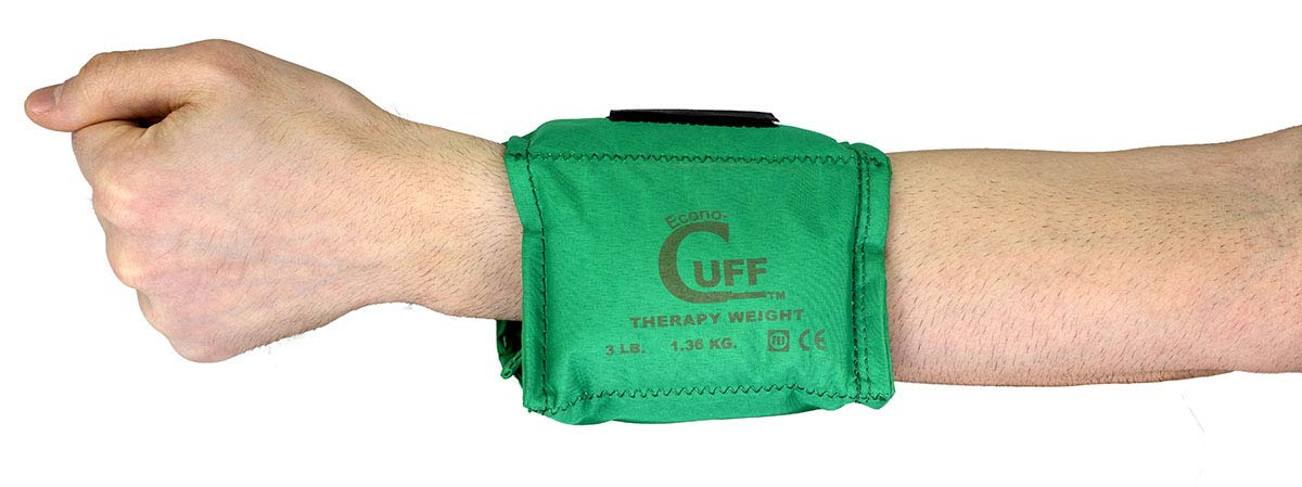 Cando Econocuff Wrist/Ankle Weight - 3 lb. - Green