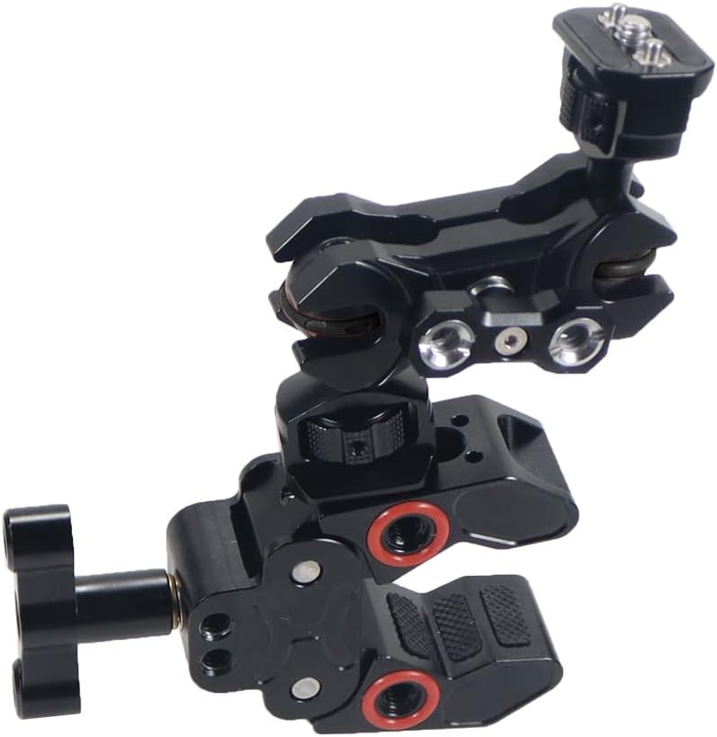 FEICHAO XT20/XT30, F5Pro Magic Arm Kit Anti-loosening with Super Clamp/Camera Cage Aluminum Alloy Compatible with Fuji