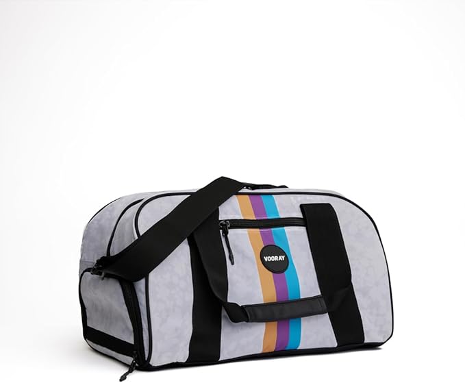 Vooray Burner Gym Duffel Bag, Gym Bag for Women and Men with Shoe Compartment, Weekender, Overnight & Travel Duffel for Sports and Workout