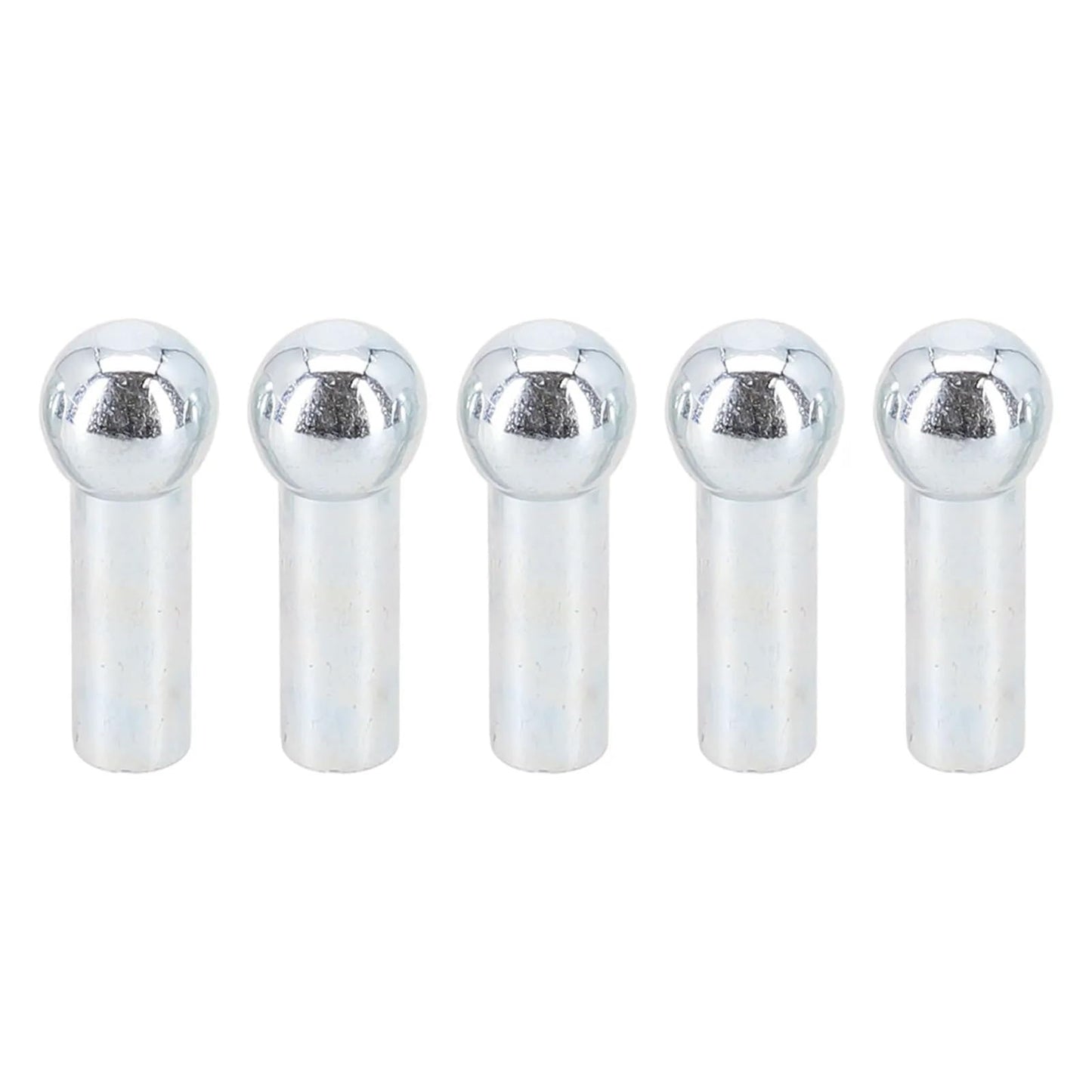 SquEqu 5 Pack Pulley Cable Ball Stopper Terminals End Joint Attachment Parts for Gym Weight Lifting Machine Fitness Equipment Running Yoga (for Diameter 6mm Wire)