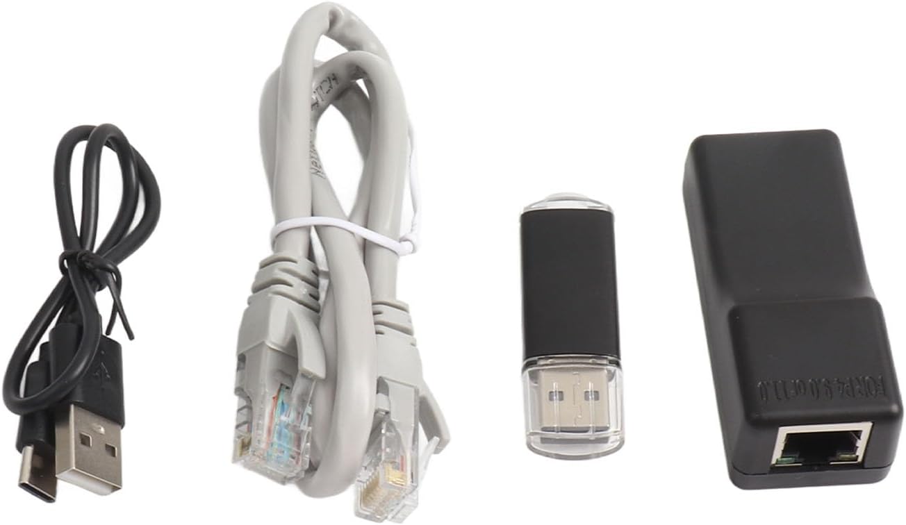 Zunate 9.0 11.0 JB Tool USB Adapter for FW or System, One Key PPPwn Dongle with Ethernet Type C Cable, One Key JB Tool