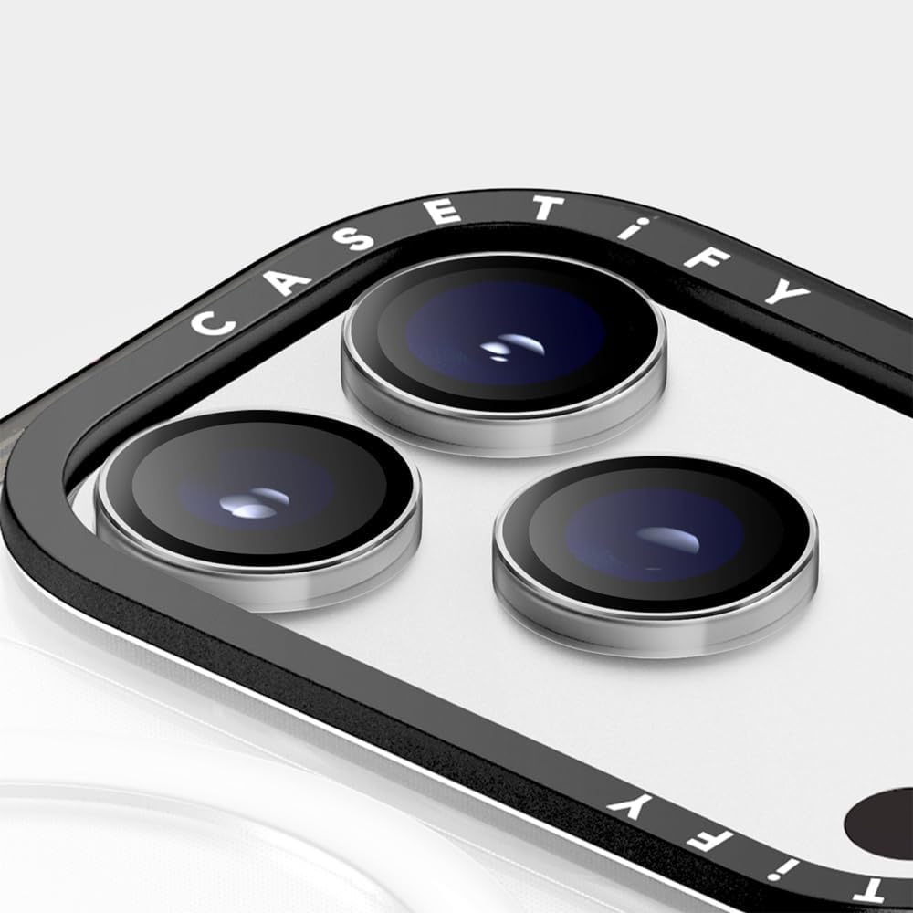 CASETiFY 17 Impact Camera Lens Protector [HD clarity/Easy Application/Scratch-proof] for iPhone Pro Max - Clear