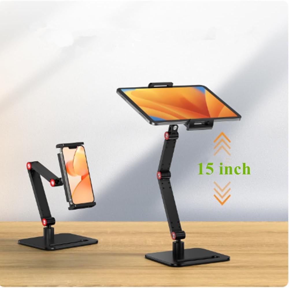 WYSXEBWZ 6-17.3 Inch 12.9 inch Portable Monitor Holder for Screen Desktop Expandable Monitor Stand Tablet Stand