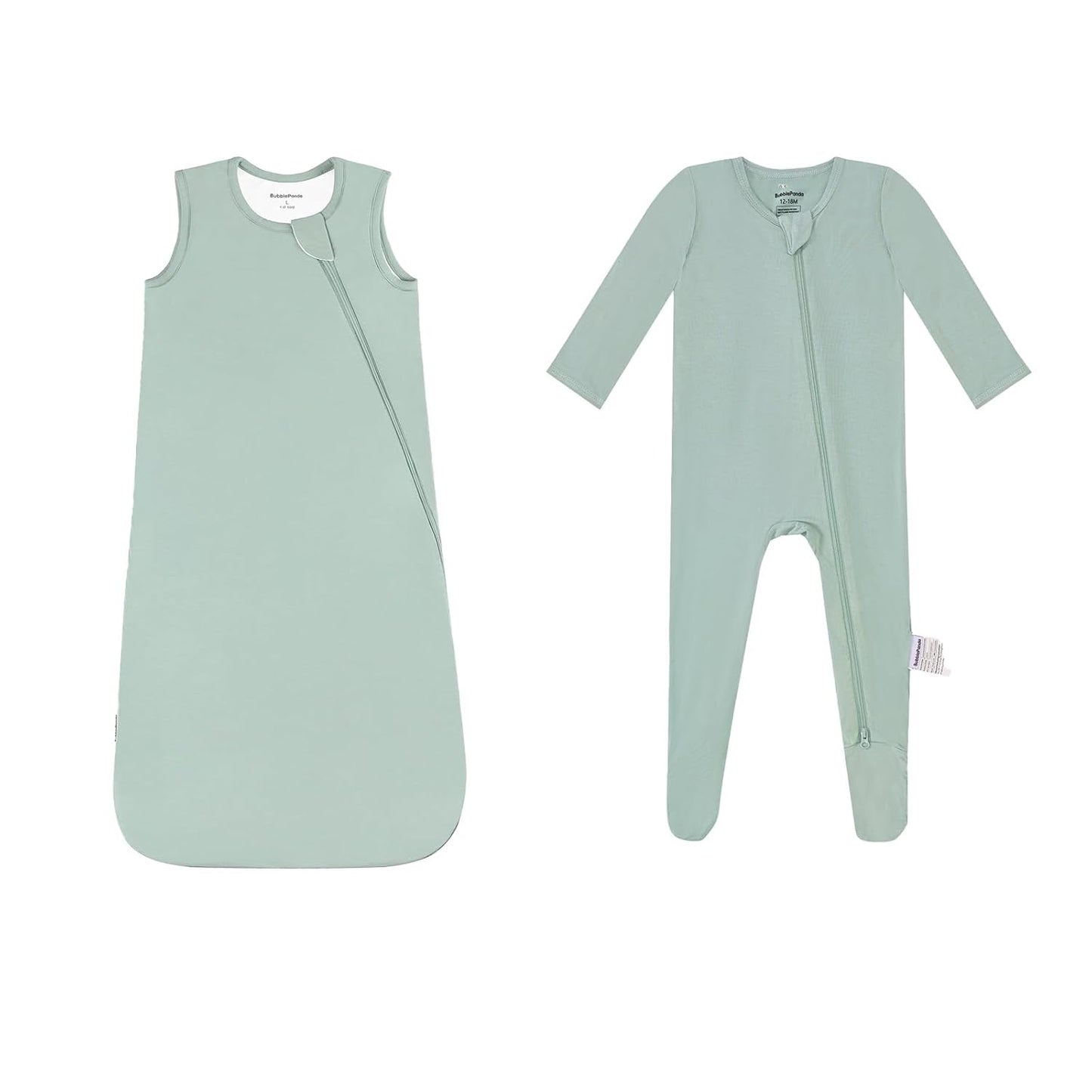 Okayinn BubblePanda Sleep Sack & Baby Onesie Set | Ideal for 6-12 Months Infants
