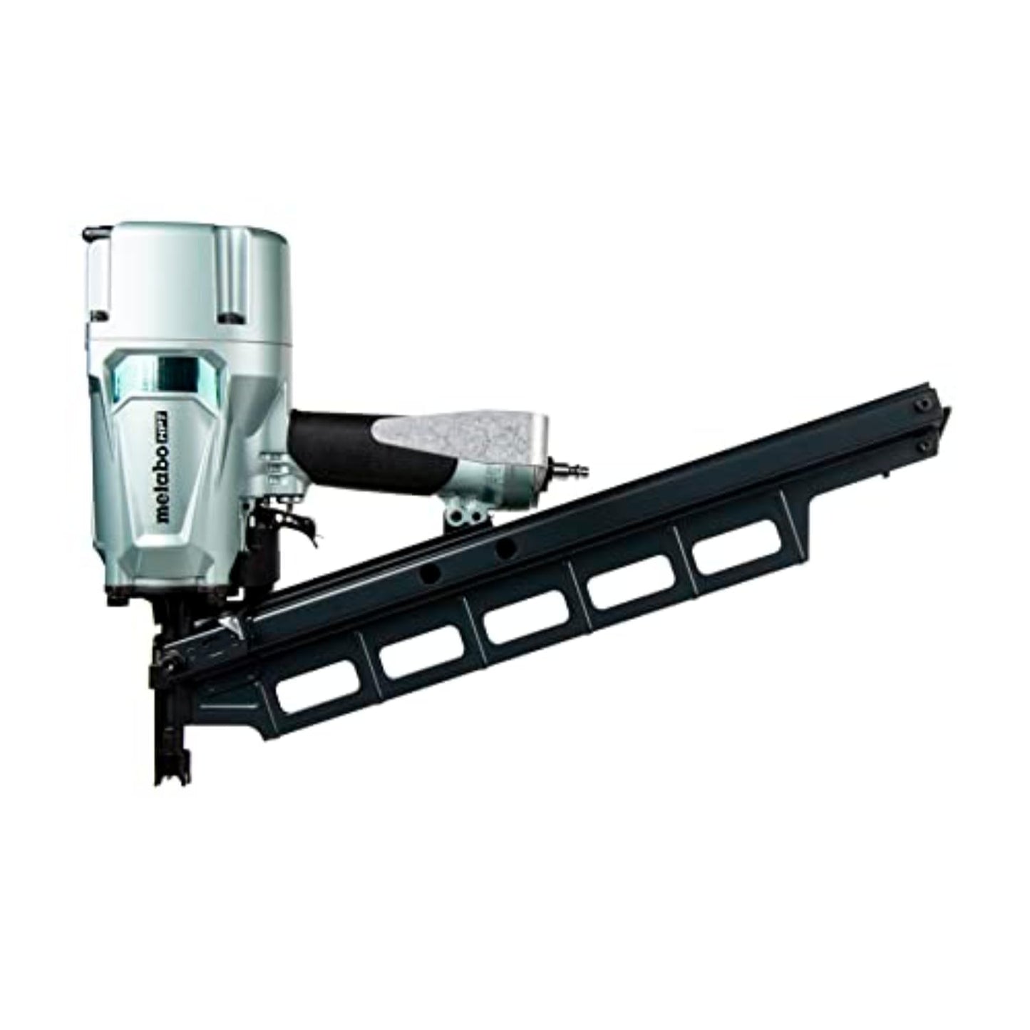 Metabo HPT Framing Nailer, Pro-Preferred Pneumatic Power Nailer & Framing Tool For Flooring, Roof Decking & More, Rapid Response Cylinder Valve, 21° 2" to 3-1/4" Plastic Collated Nails, NR83A5(S)