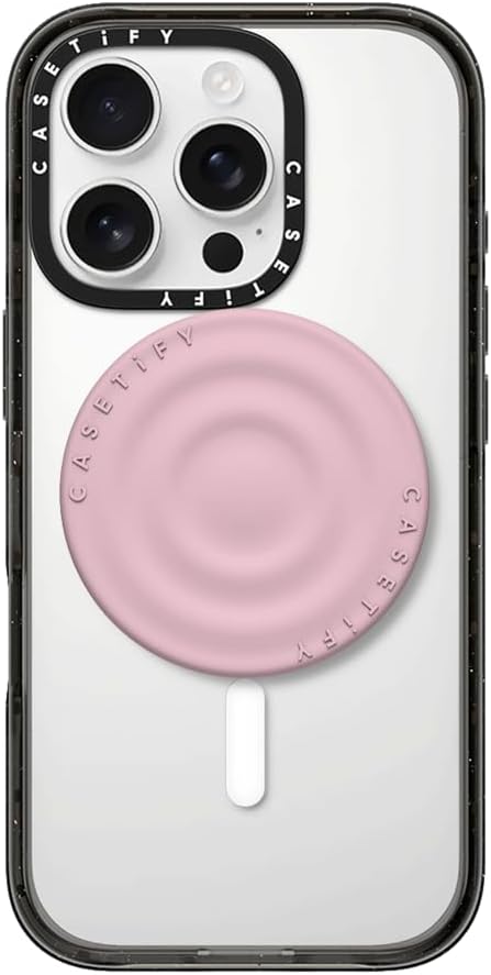 CASETiFY Primrose Pink Magsafe Compatible Grip Stand by