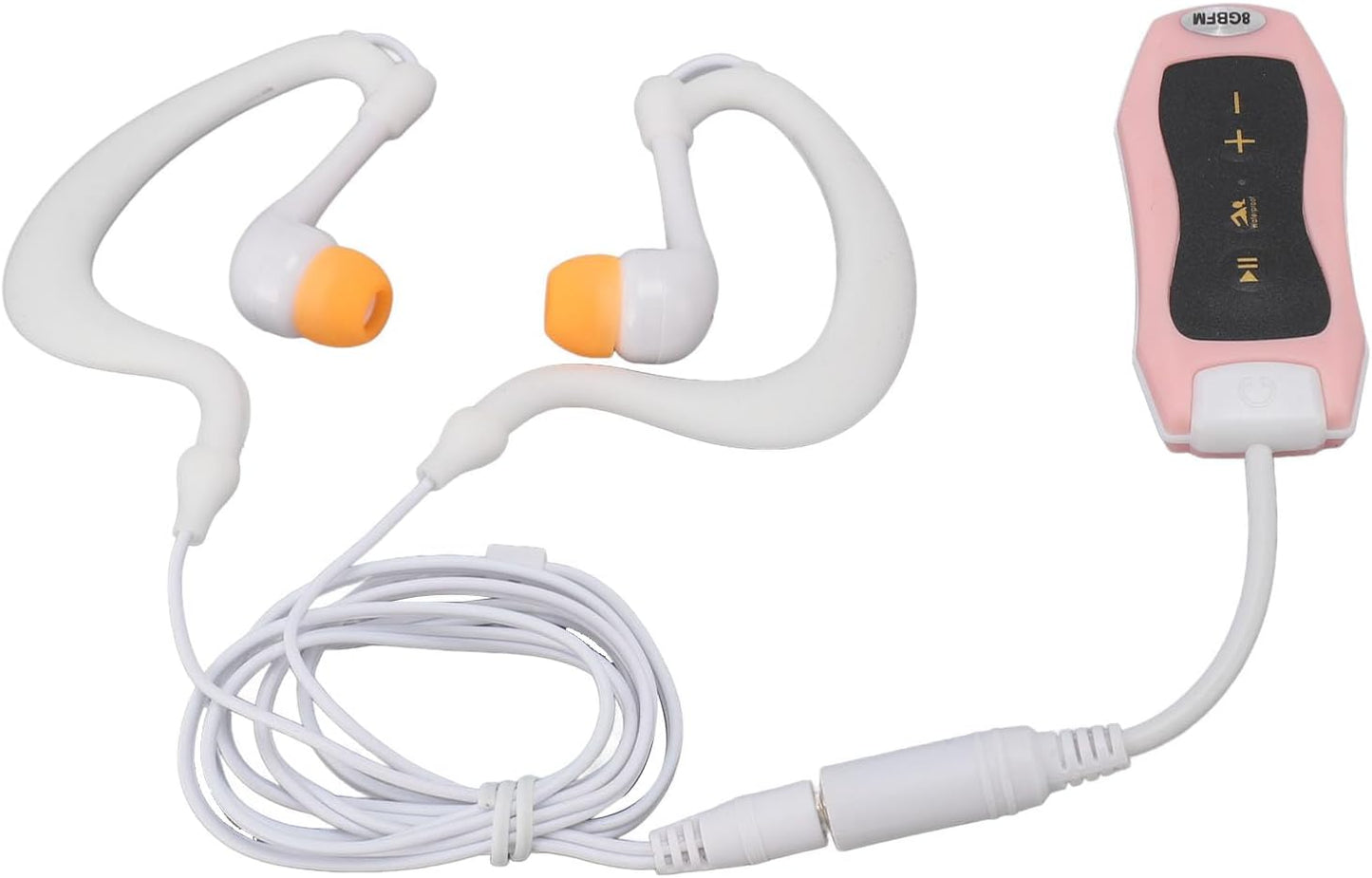 Zerodis MP3 Mp4 Swimming 8GB 8 IPX8 MP3 (8GB) Players Diving ABS Rubber Storage Hours Battery Life Underwater Music