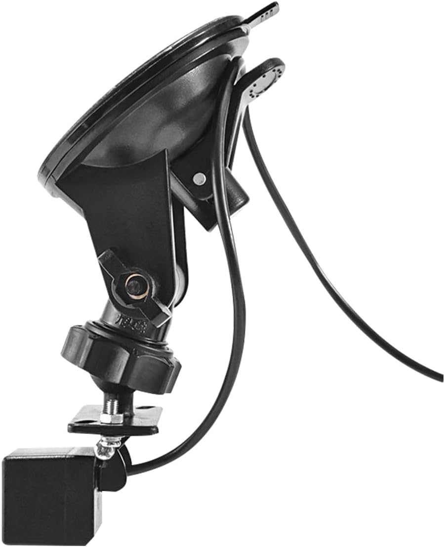 Bittwee Car Rear Camera Holder, Vehicle Dash Cam Rear Windshield Window Mount, Auto Backup Camera Recorder Monitor