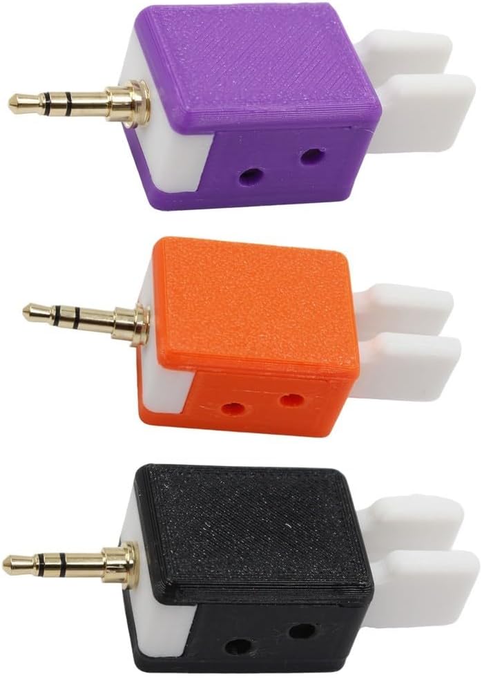 Minhe K5/K6 CW Key with CEC Firmware Support for QuanSheng For Walkie Talkies Enhanced Performance (Orange)
