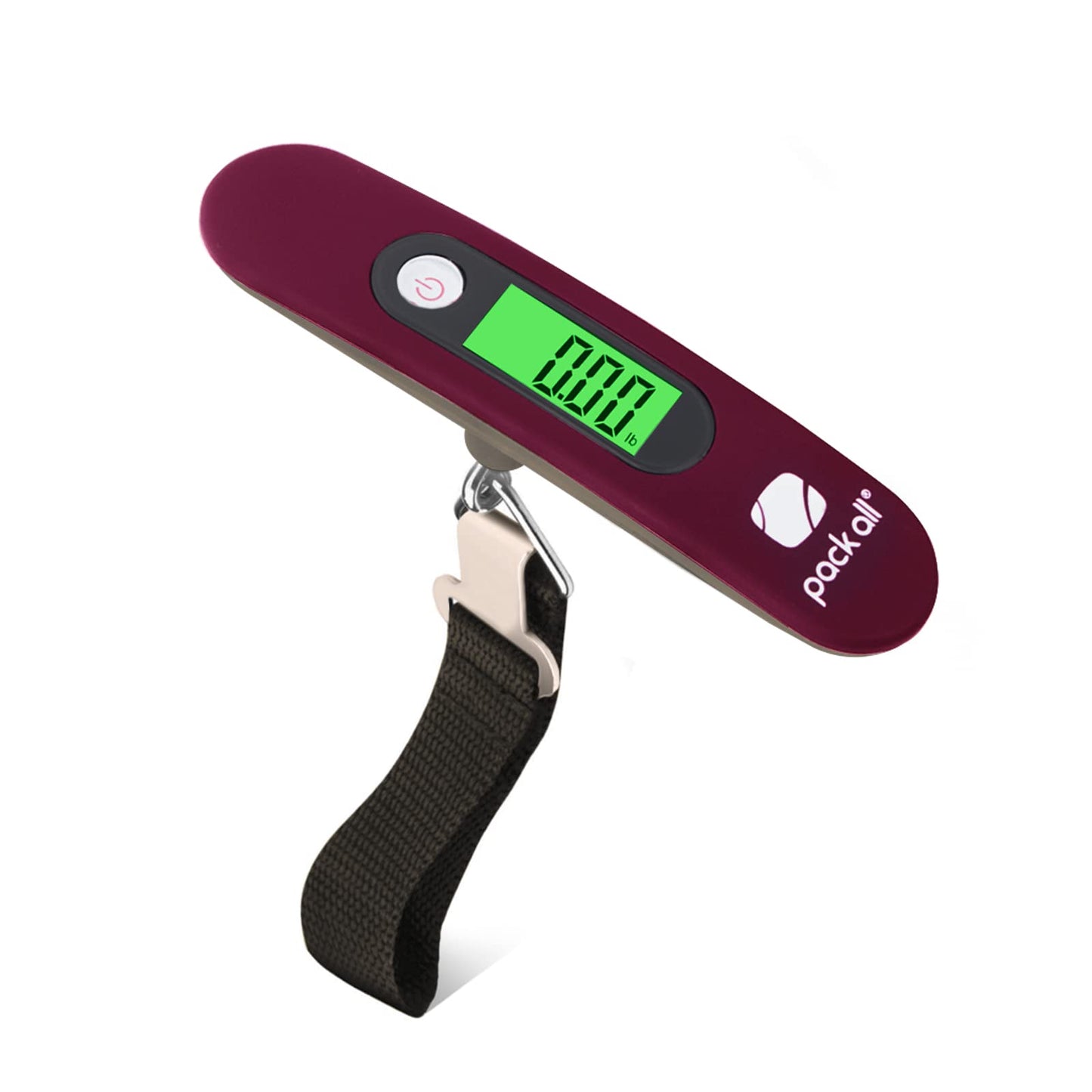pack all Travel Accessories Bundle | TSA Cable Locks(4 Pack) & 88 Lbs Luggage Scale(Red)