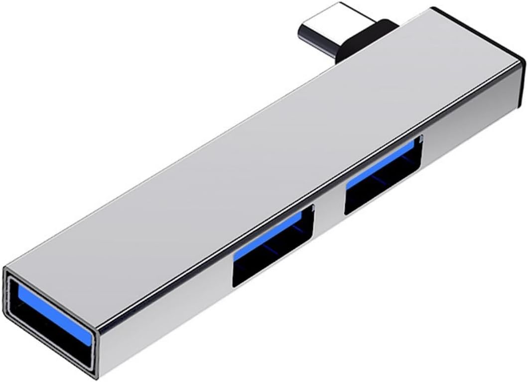 BOLOUY 4 2 USB2.0 1 USB3.0, Docking Station USB C Hubs with Port Data Hubs for Laptop, Portable Docking Station