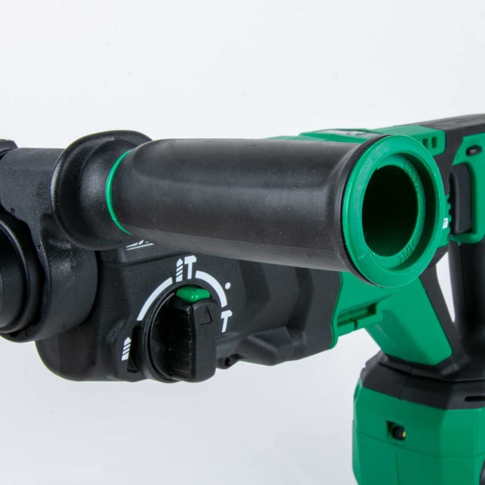 Metabo HPT 36V MultiVolt™ Cordless Rotary Hammer Kit | SDS PLUS | 1-1/8-Inch | D-Handle | Includes 36V - 4.0Ah MultiVolt™ Battery | Reactive Force Control | DH3628DD