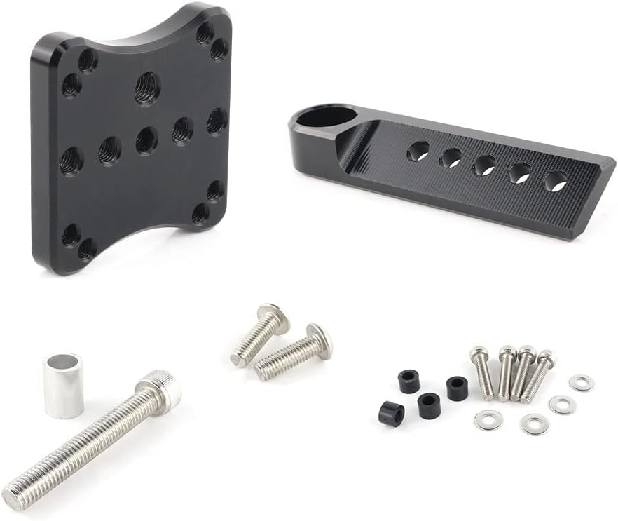 xitomer Universal AMPS GPS Mount, Compatible with Garmin/Tomtom, Fit for Motorcycle Handlebar, Shockproof & Stable