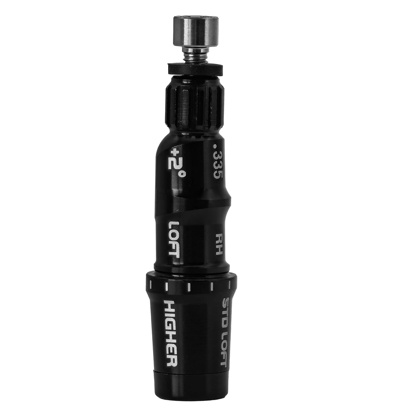 1pc Tip 0.335 RH Golf Shaft Sleeve Adapter for Taylormade SIM Stealth Qi4D Qi10 Qi35，M1 M2 M3 M4 M5 M6 SIM SIM2 R15 Driver Fairway Wood，Stealth2, Stealth,BRNR Mini Driver Black