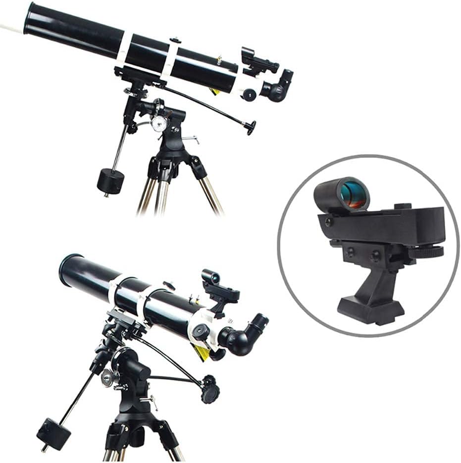 Talcope Brightness Red Dot Finderscope, Star Pointer Viewfinder Astronomical Telescope Accessories with Slide