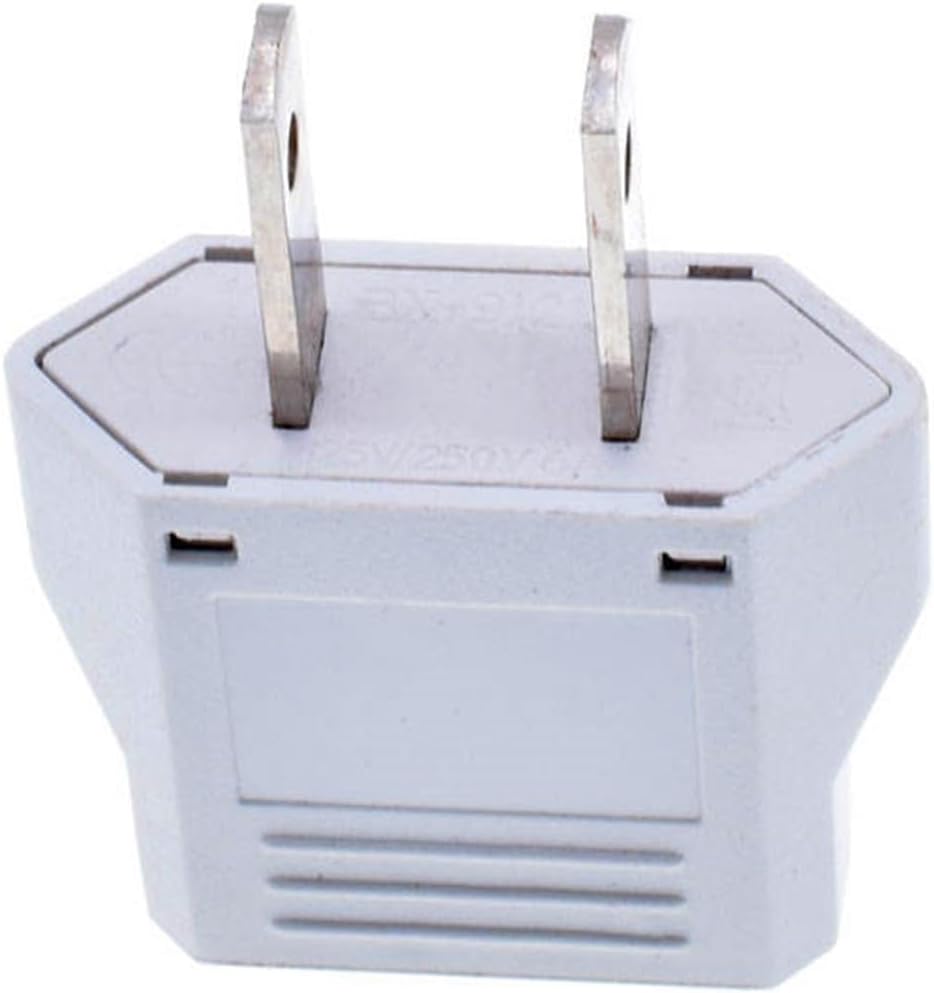 ALINNA 2 Pack 6A 100-250V, GRLRCR US Plug Adapter, EU AU CN to US America Travel Plug Adapter AC Outlet Power