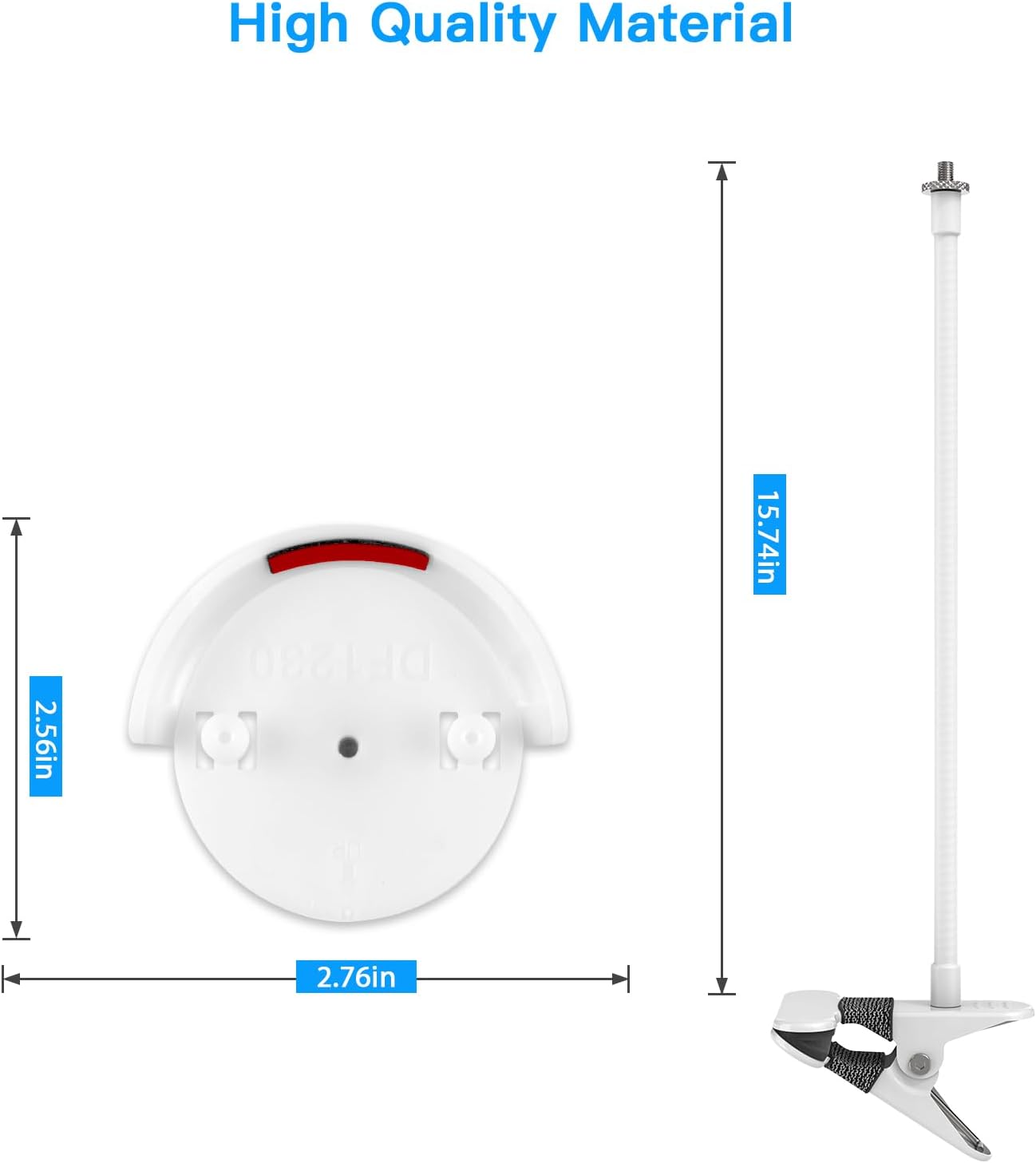 Koroao Clamp Baby Monitor Mount for VTech Advanced HQ Max Baby Monitor Camera (White)
