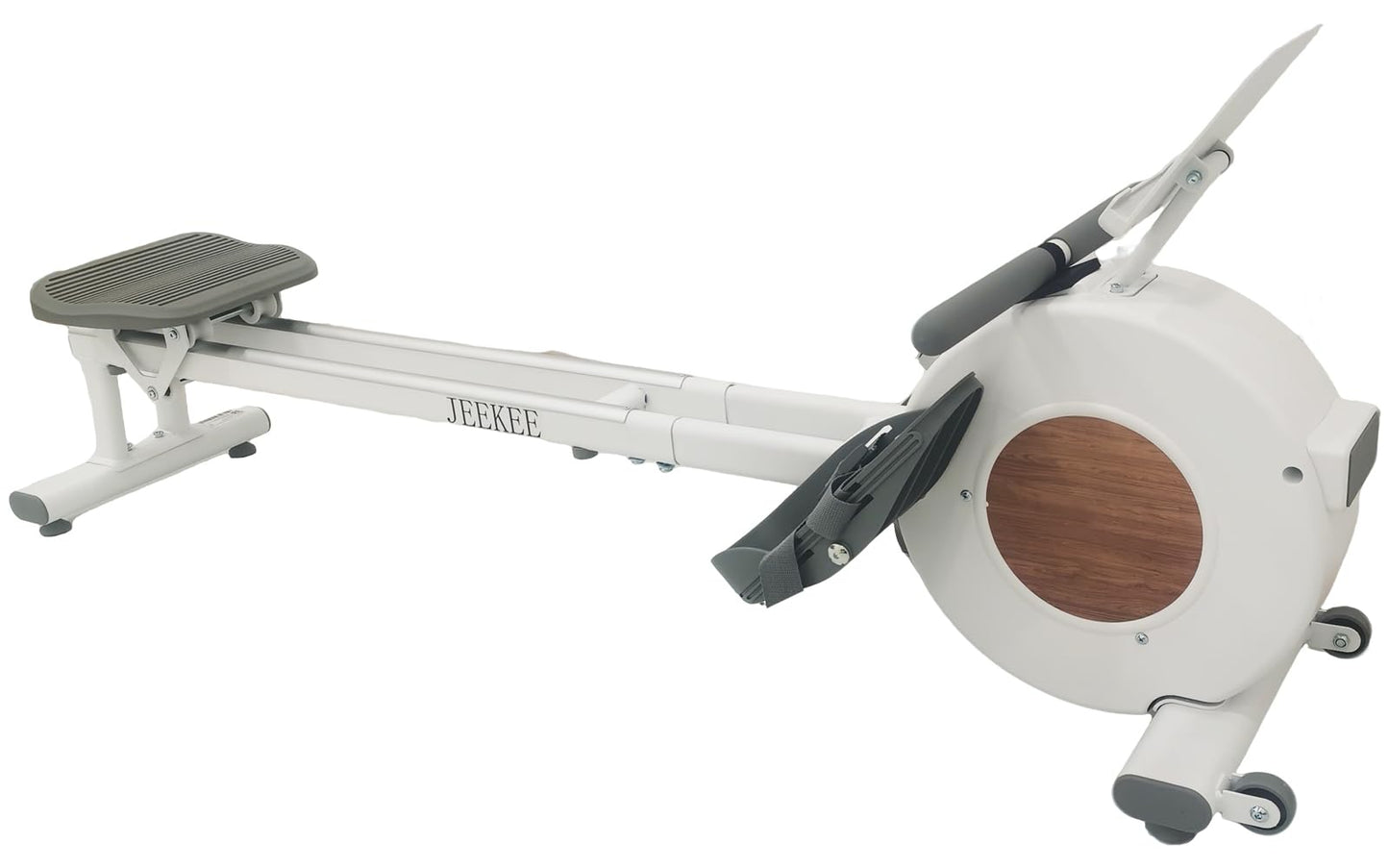 JEEKEE Rowing Machine for Home, 350 LB Capacity, 16-Level Silent Resistance, Full-Body Workout Compact Rowing Machine