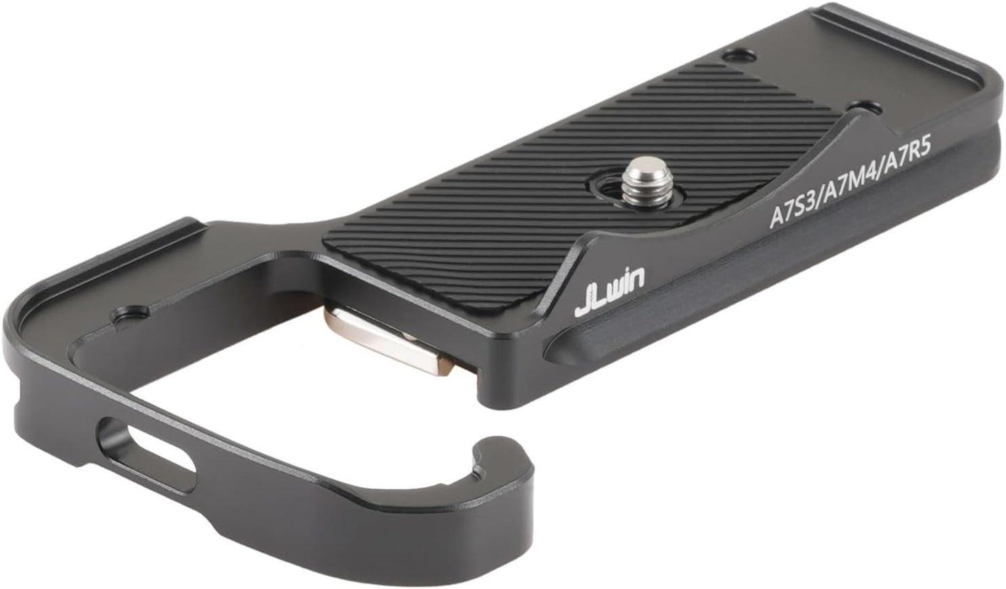 FocusFoto a7R a7 a7S Quick Release Baseplate QR Plate Mount for Sony V, IV, III Mirrorless Camera, Compatible