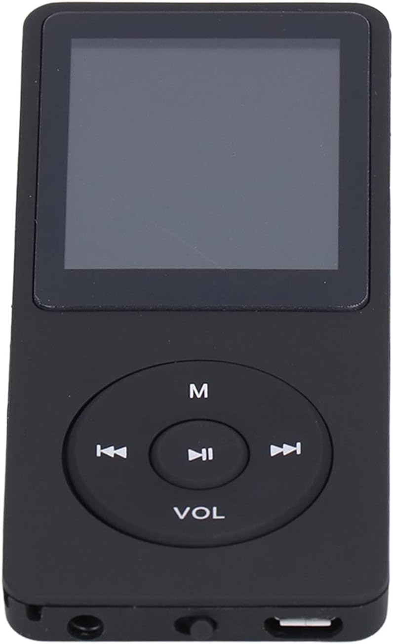 Sazao MP3 Music Player, Color TFT Display Player Multifunctional for Outdoor