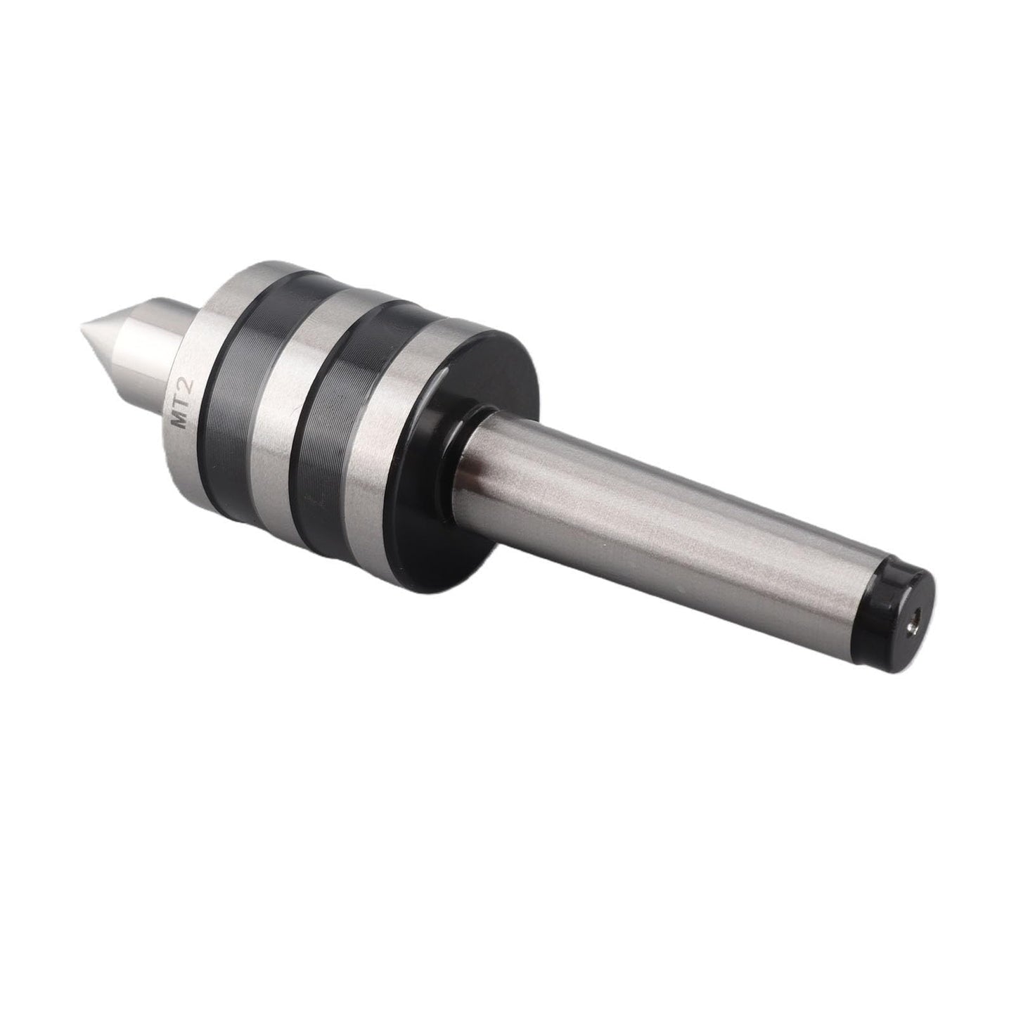 AUNMAS MT2 Live Revolving Center, High Medium Turning Tools Parts for Lathe Tailstock Machine High Speed Turning, 0.01 Accuracy