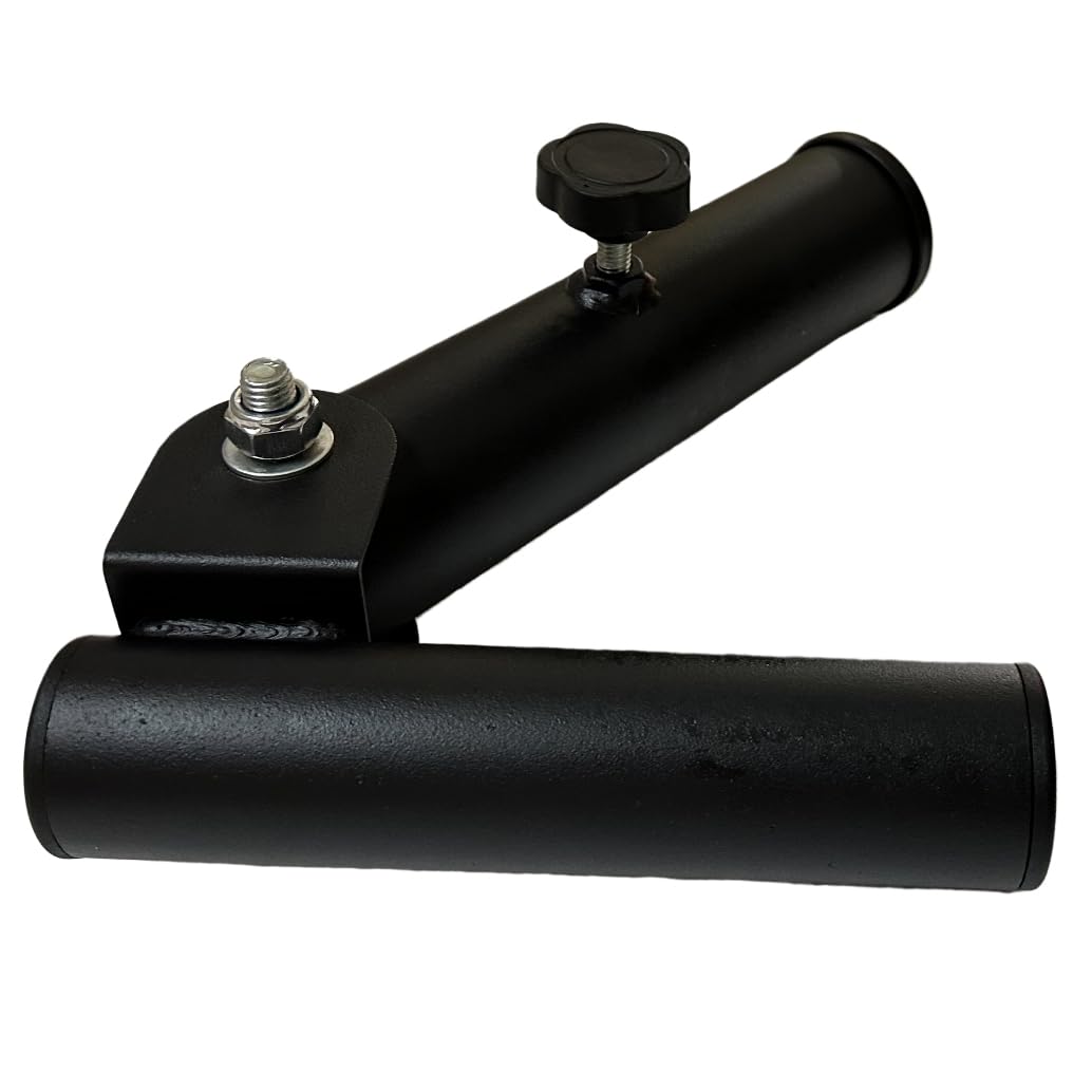 qibylift T-Bar Row Platform Attachments for Landmine Bent Row, Landmine Push and Press, Landmine Jerk, Deadlift Cleans Great, Arm Row Plate Post Insert Landmine Fits 2 Inch Bars (Light Row)