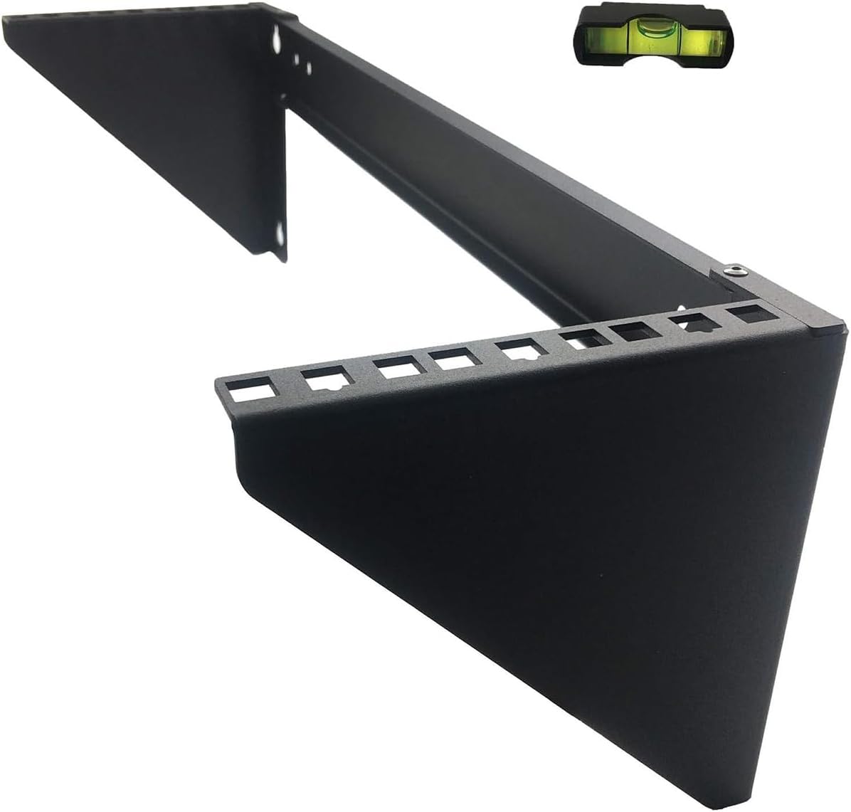 JINGCHENGMEI 3U 19 Inch 125 lb (3U150) Heavy Duty Vertical Wall Mountable Rack and Wall Mountable Server Rack