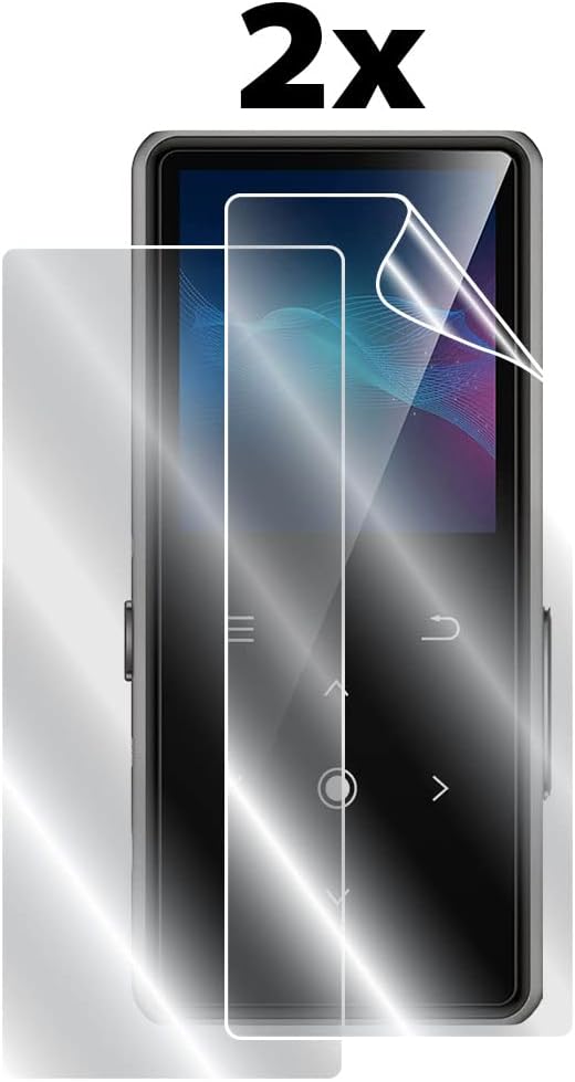 (2 IPG For AiMoonsa Music Player Touchscreen Multimedia Player Screen Protector Units) Invisible Ultra HD Clear Film
