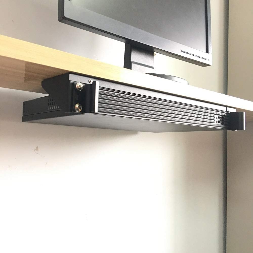 JINGCHENGMEI 2 1U 19 Inch (2) Pcs of Steel Vertical Wall Mount Server Rack Lightweight Foldable Rack Mount for Network