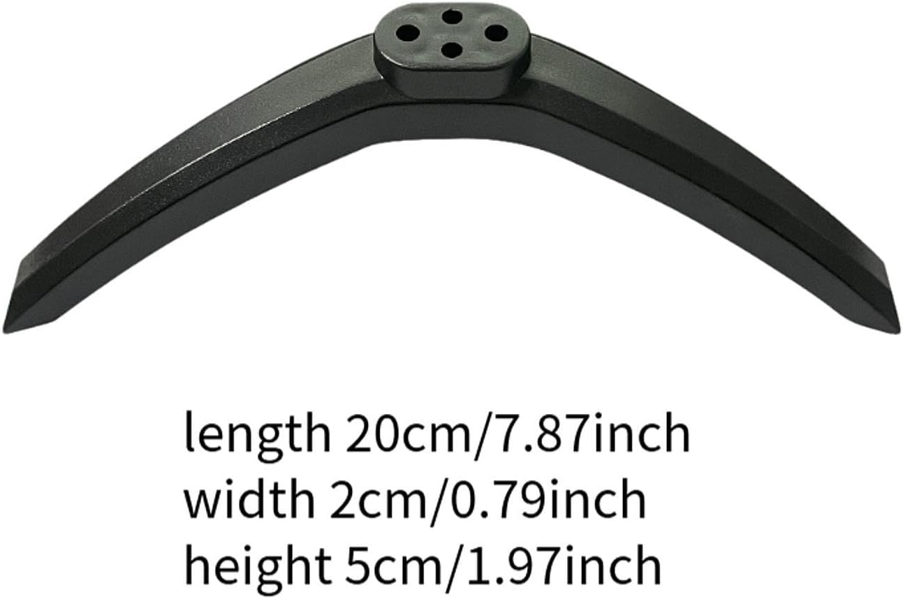 Moyeetings 2Pcs Set 43 Inch TV Feet Base Replacement Anti-Slip with Screws Easy Installation Lightweight TV Accessories