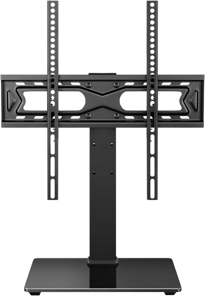 WKWKER 27-65 inch 30 400x400mm Universal TV Stand for LED LCD TV Swivel Table Top Television Stand with Degree Height
