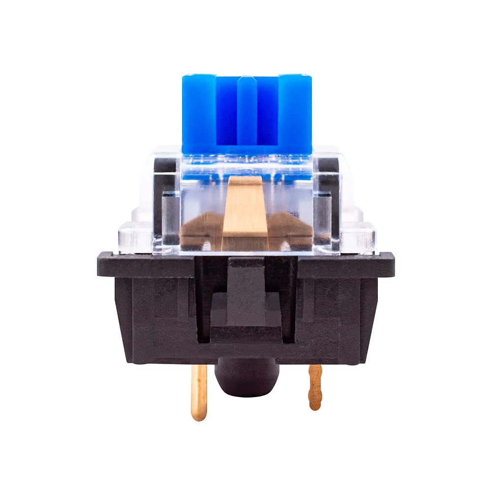 3-pin 50gf 20 Pack 1 OUTEMU Blue Switches Tactile Clicky - DIY Replacement for Mechanical Gaming Keyboard - with Switch