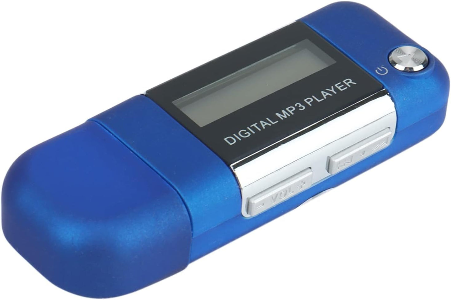 Lizusidtsy Mp3 4GB 500179214A1 Player U Disk Music Player Supports Replaceable AAA Battery, Recording (Blue)