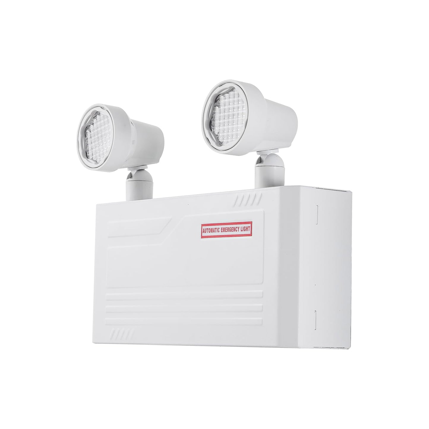 TANLUX Steel Housing Emergency Lights with Remote Capabilities, Battery Pack, Commercial Battery Unit Emergency Lights with 2 by 2 watts Head, Up to 4 Hours Emergency Duration Time