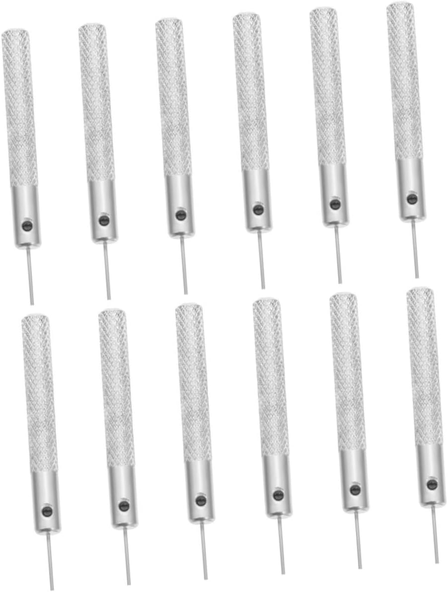 12pcs Set Veemoon Wide Compatibility Sim Card Removal Tool of Ejector Pins for Mobile Phones and Long-Lasting for Sim