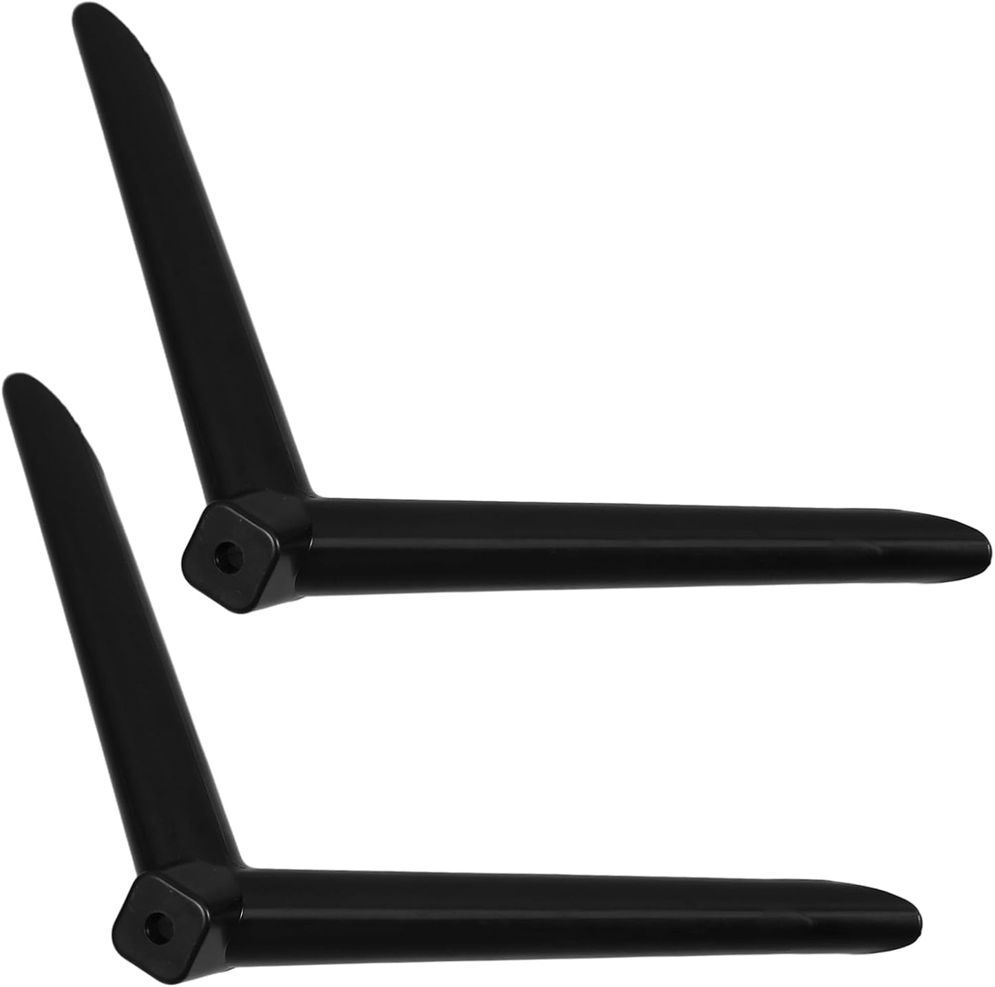 SHOWERORO 1 Universal TV Stand Base Legs Replacement Compatible Models Easy Installation for Tabletop Mounting
