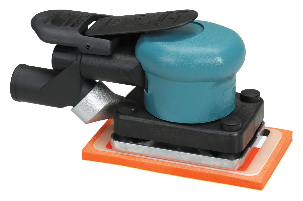 Dynabrade 58509 Dynabug II Orbital Sander, Non-Vacuum, 3-Inch Width by 4-1/4-Inch Length 76mm by 108mm