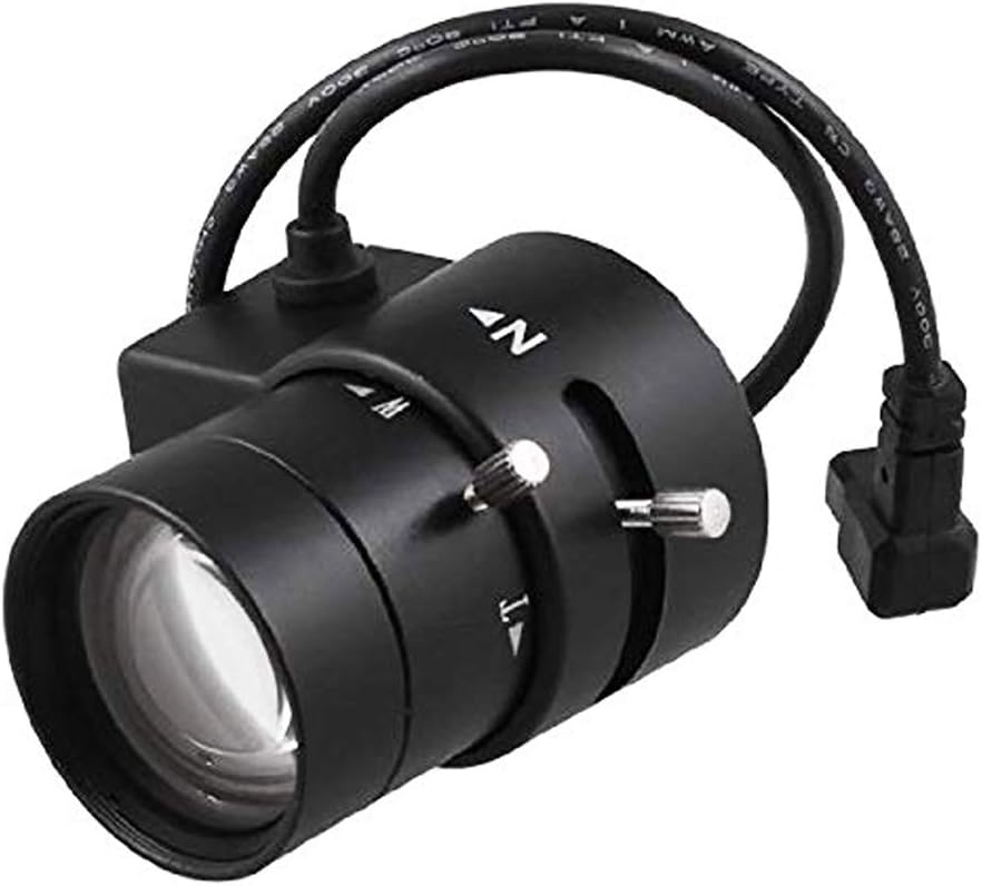 Yohii 5-50mm 1/3" F1.6 (G7.23) Format Aperture CS Mount DC Auto Varifocal IR CCTV Lens for Box Body Camera